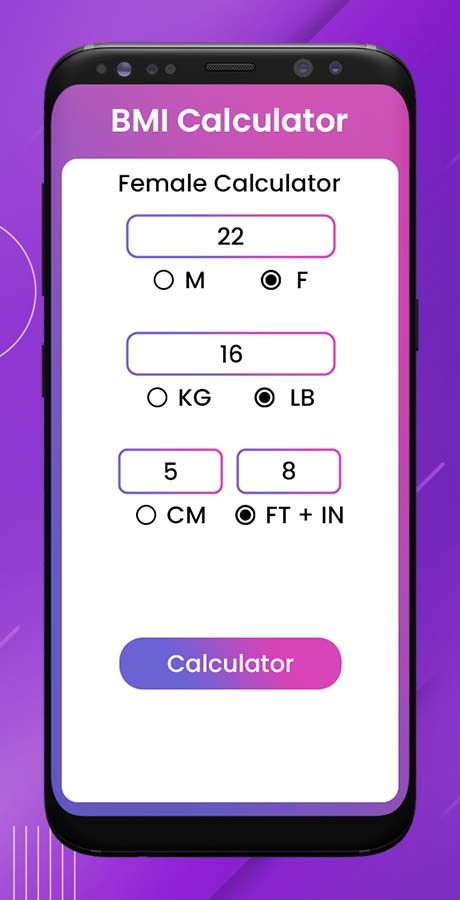 BMI Calculator Ideal Weight Calculate BMI Track Fitness BMR